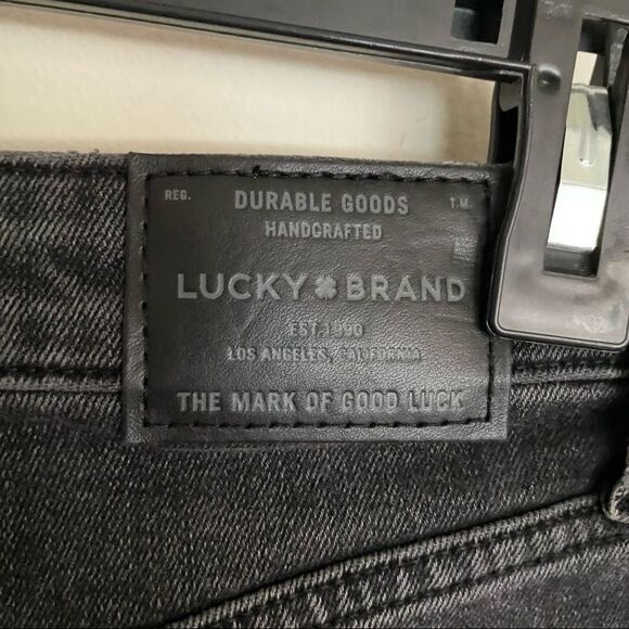 Lucky Brand Lucky Pins Black High Rise Shorts Size 26 - Picture 5 of 6